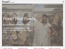 Tablet Screenshot of feastfinefoods.com.au